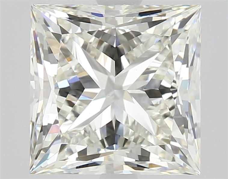 2.86ct K VS1 Rare Carat Ideal Cut Princess Diamond