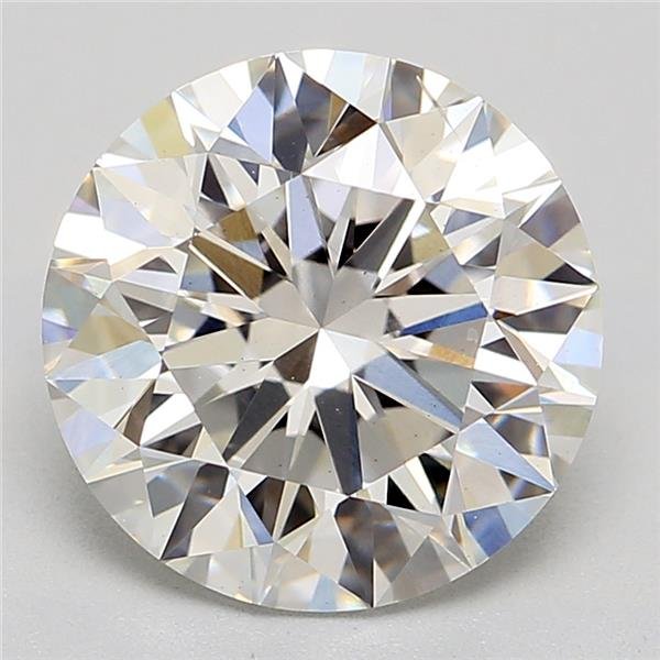 2.35ct F VS2 Excellent Cut Round Lab Grown Diamond