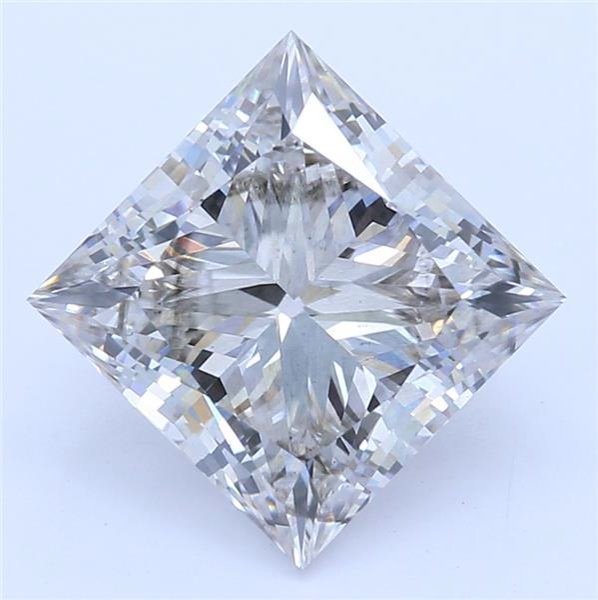 1.51ct H SI1 Rare Carat Ideal Cut Princess Lab Grown Diamond