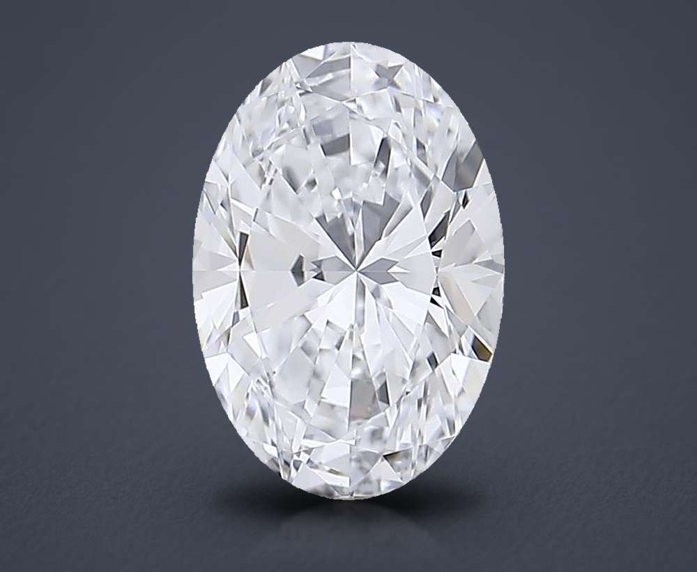 1.64 Carat Oval Lab Diamond