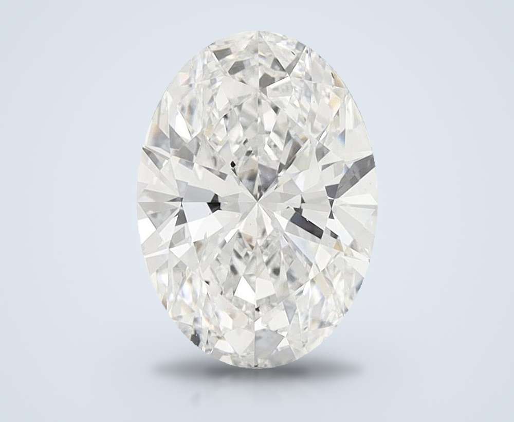 4.52 Carat Oval Lab Diamond
