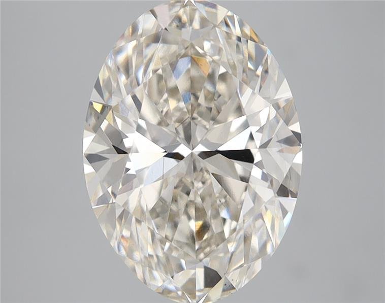 4.08ct I VS2 Rare Carat Ideal Cut Oval Lab Grown Diamond