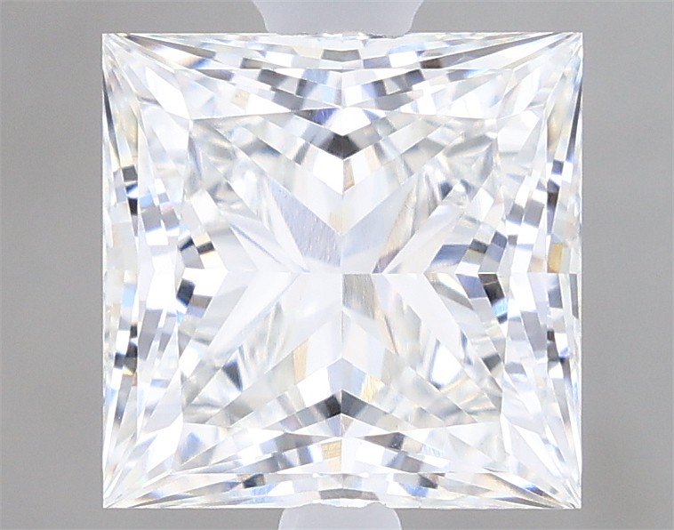 1.56ct G VVS2 Rare Carat Ideal Cut Princess Lab Grown Diamond