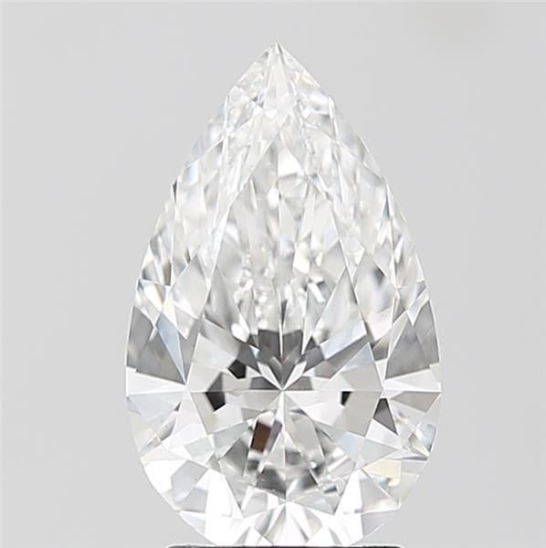 2.72 Carat Pear Lab Diamond