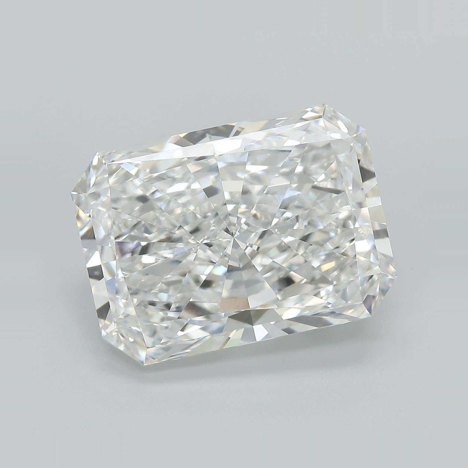 12.67ct F VVS2 Very Good Cut Radiant Lab Grown Diamond
