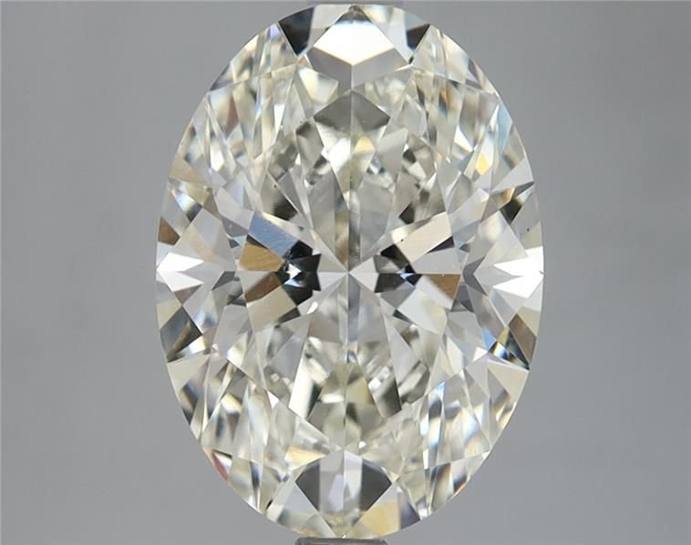 3.21ct I VS1 Rare Carat Ideal Cut Oval Lab Grown Diamond