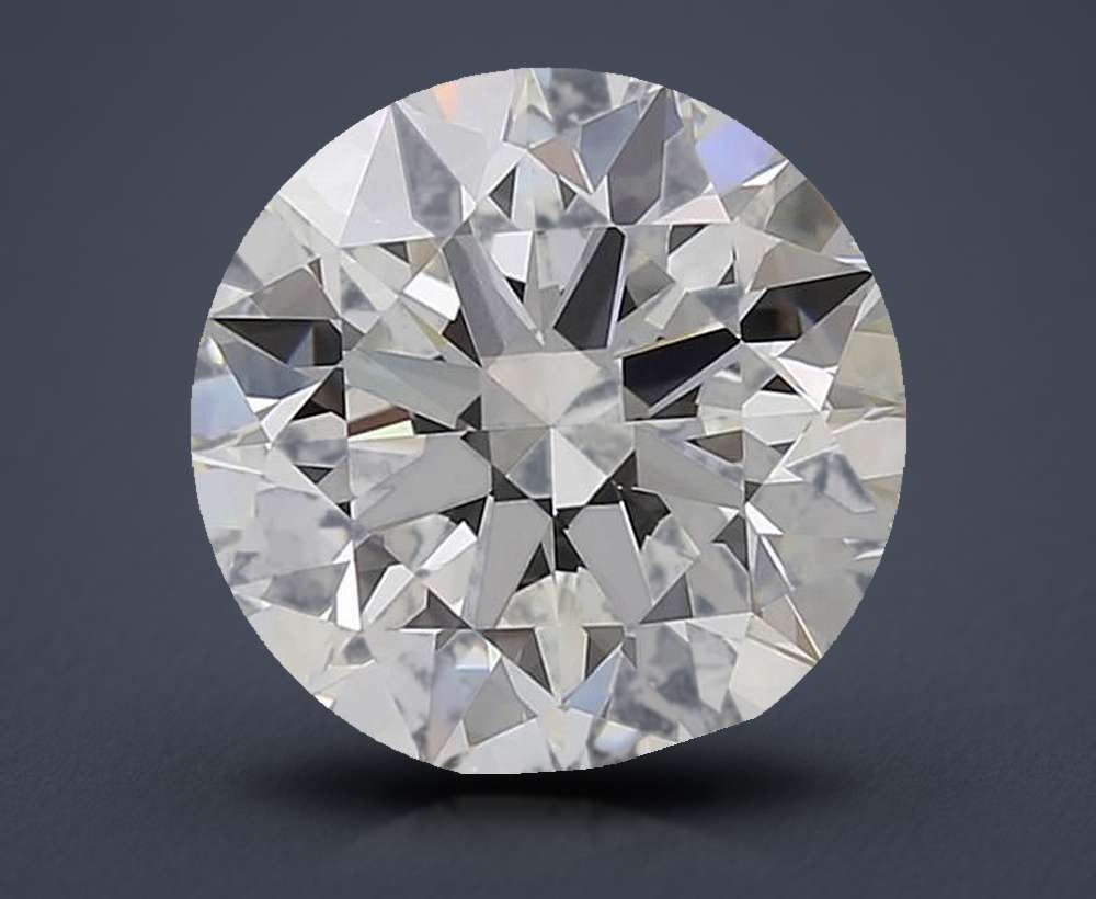 4.40 Carat Round Lab Diamond