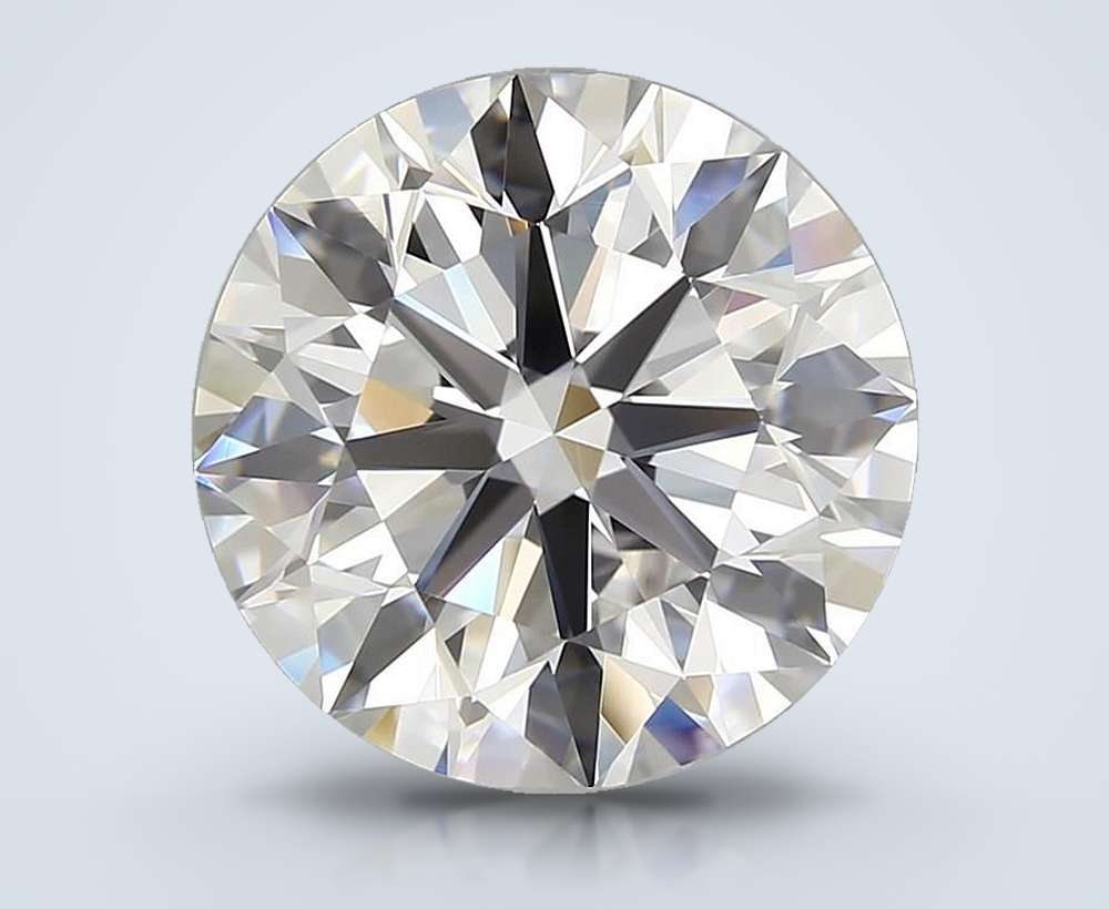 6.03 Carat Round Natural Diamond
