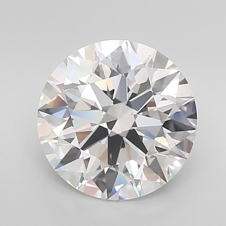 4.24ct D IF Rare Carat Ideal Cut Round Lab Grown Diamond