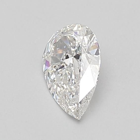 0.58ct E VVS1 Rare Carat Ideal Cut Pear Lab Grown Diamond