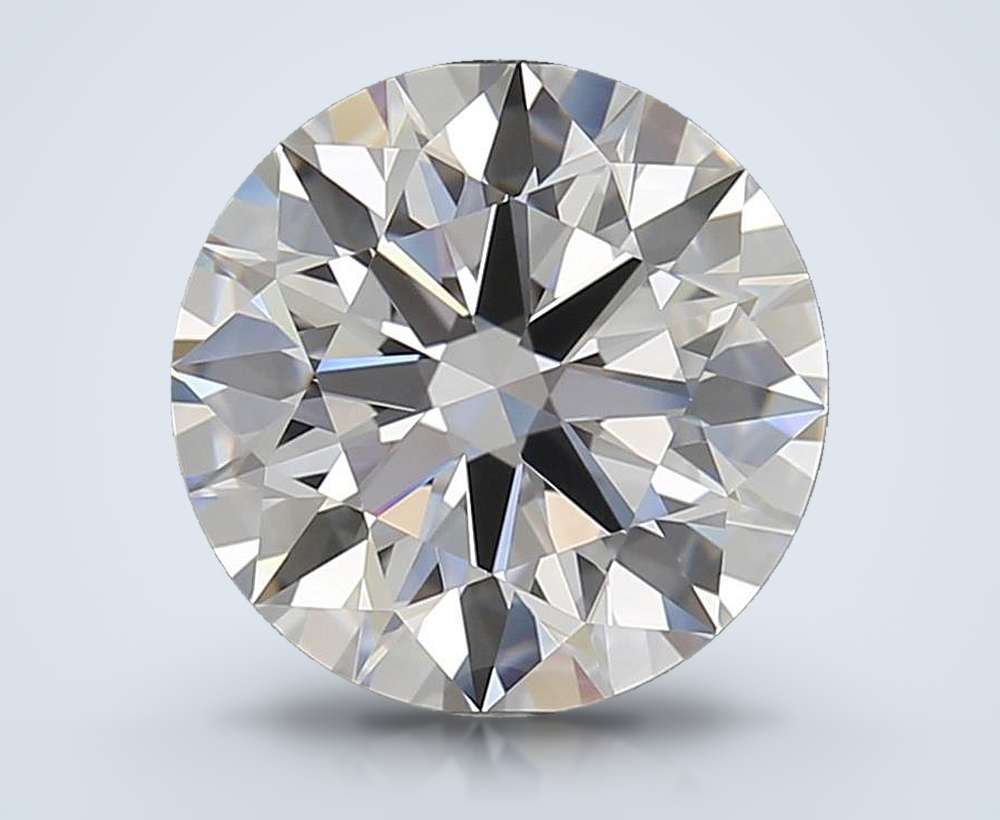 3.63 Carat Round Lab Diamond