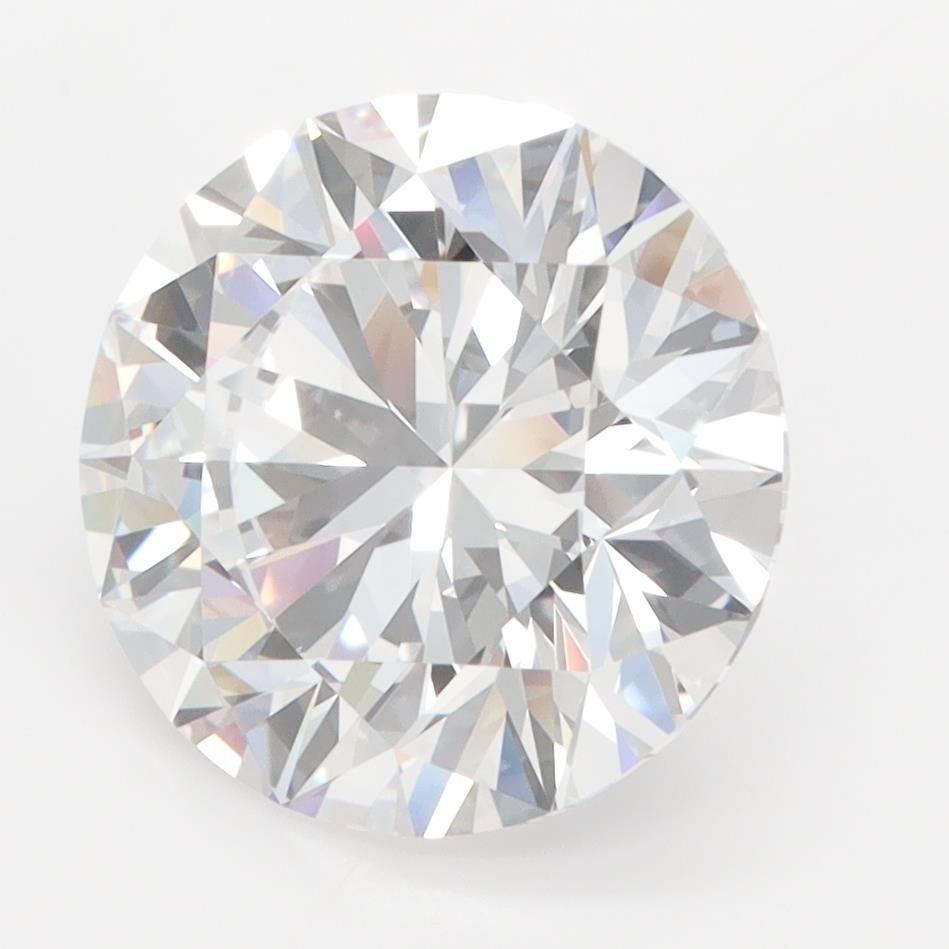 4.08ct D IF Rare Carat Ideal Cut Round Lab Grown Diamond