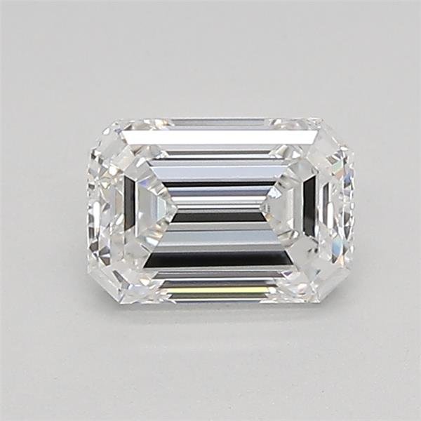 0.61ct D VVS2 Excellent Cut Emerald Lab Grown Diamond