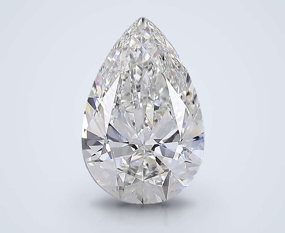 15.05 Carat Pear Lab Diamond