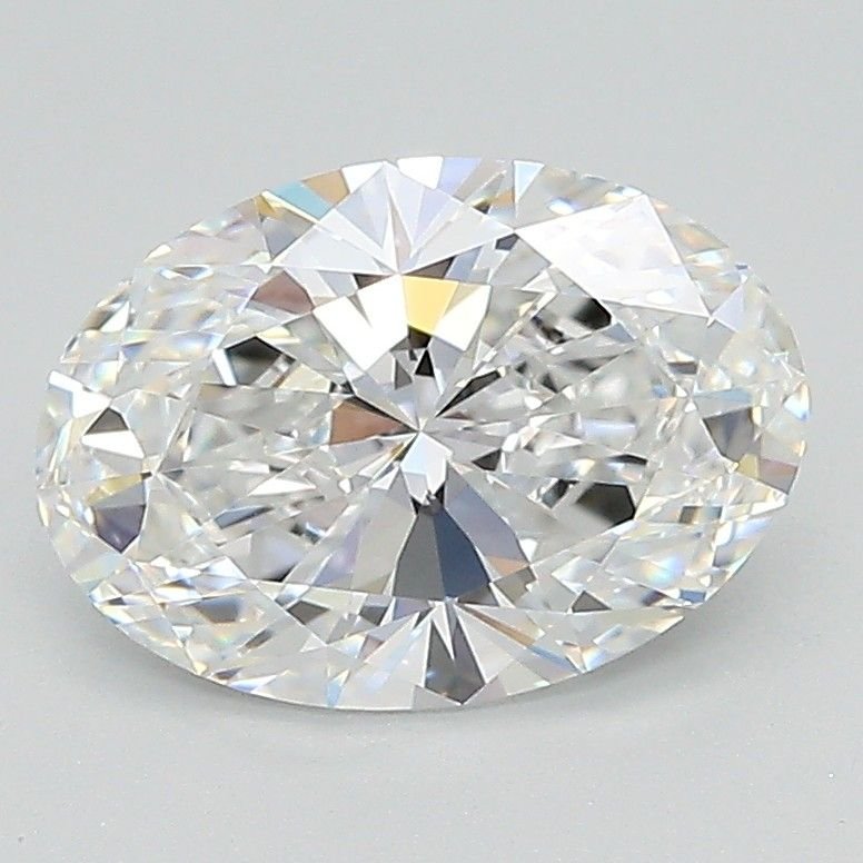 1.86ct D VS1 Rare Carat Ideal Cut Oval Lab Grown Diamond
