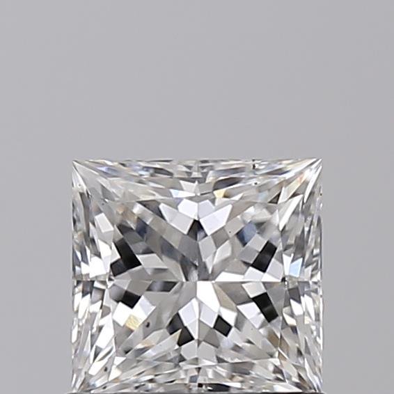 0.97ct E VS2 Rare Carat Ideal Cut Princess Lab Grown Diamond