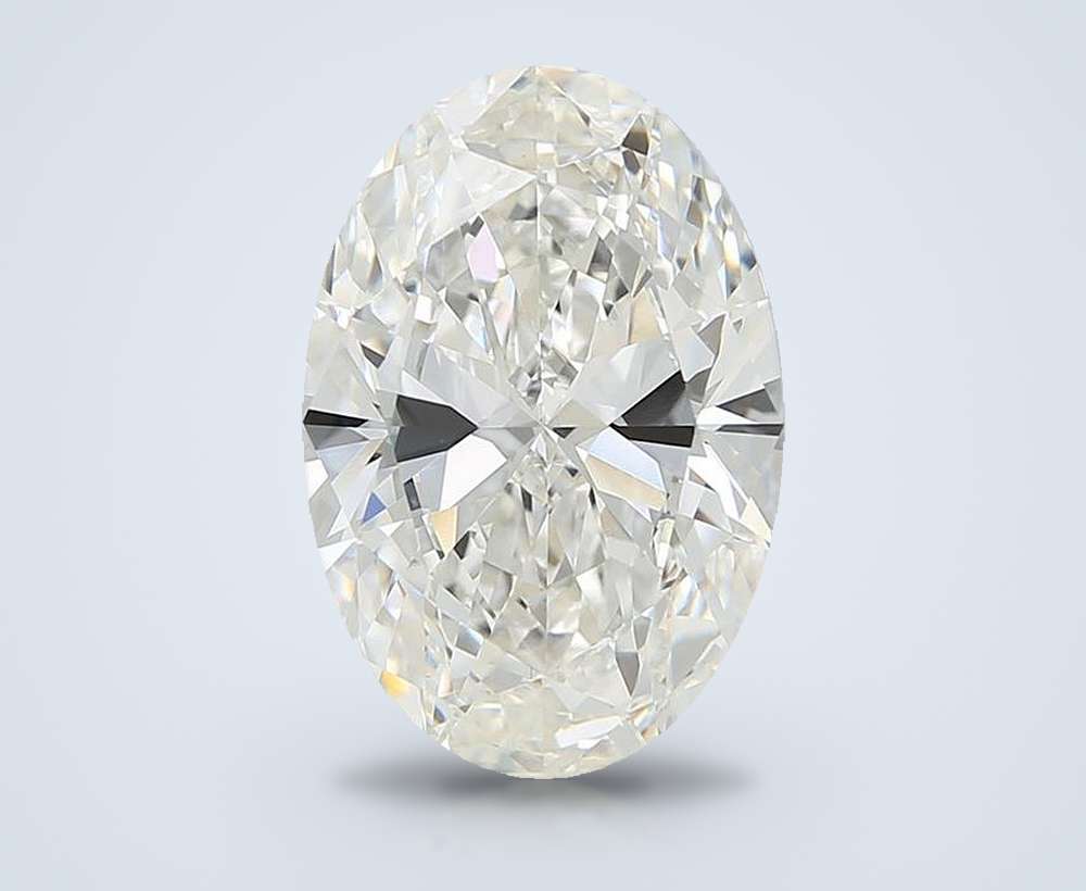 6.48 Carat Oval Lab Diamond