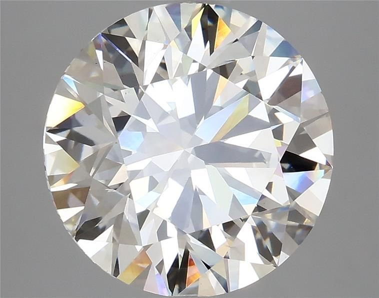 5.27ct I VS1 Rare Carat Ideal Cut Round Lab Grown Diamond