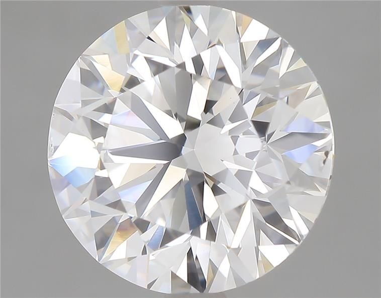 3.57ct E SI1 Excellent Cut Round Lab Grown Diamond