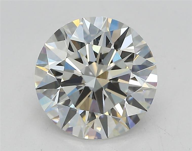 2.08ct F VVS1 Rare Carat Ideal Cut Round Lab Grown Diamond