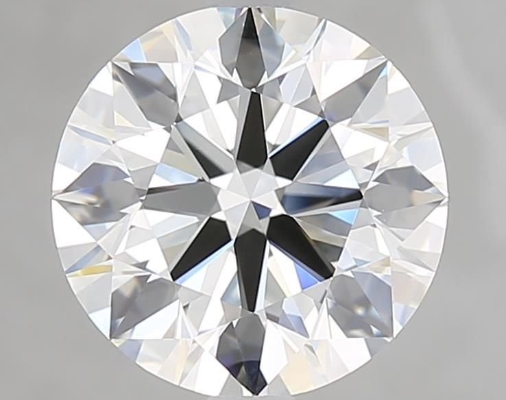 3.18ct K VVS2 Rare Carat Ideal Cut Round Diamond
