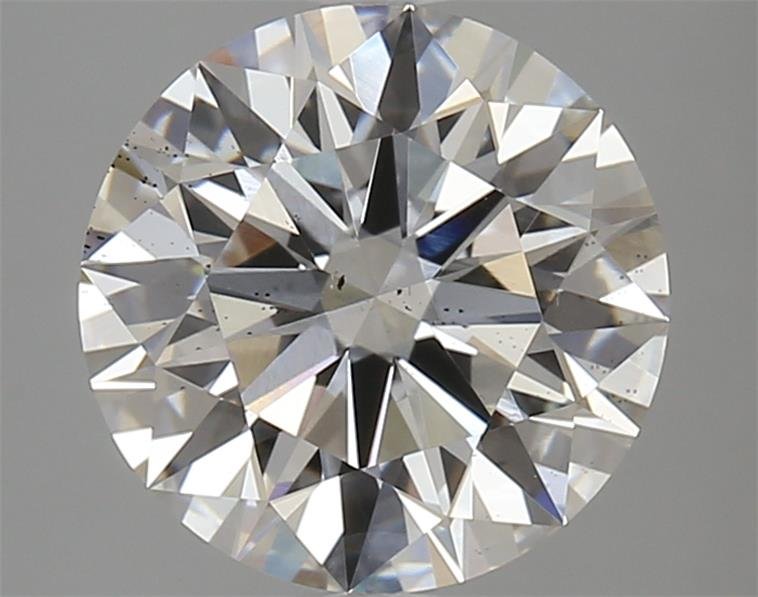 3.65ct F SI1 Rare Carat Ideal Cut Round Lab Grown Diamond