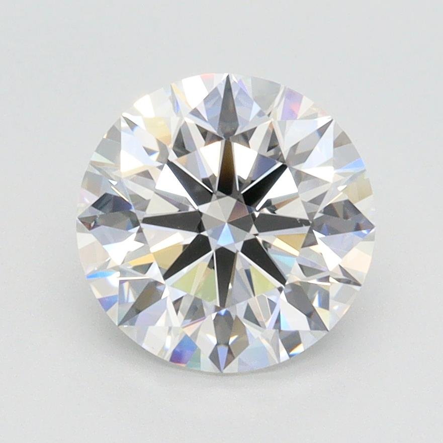 2.01ct F VS1 Rare Carat Ideal Cut Round Lab Grown Diamond