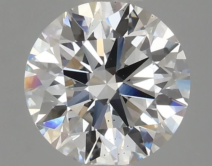 1.38ct D VS2 Rare Carat Ideal Cut Round Lab Grown Diamond