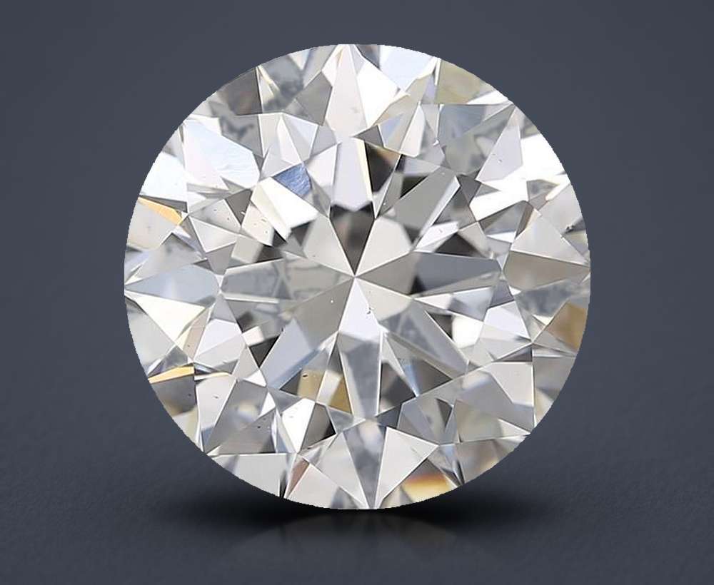 3.27 Carat Round Natural Diamond