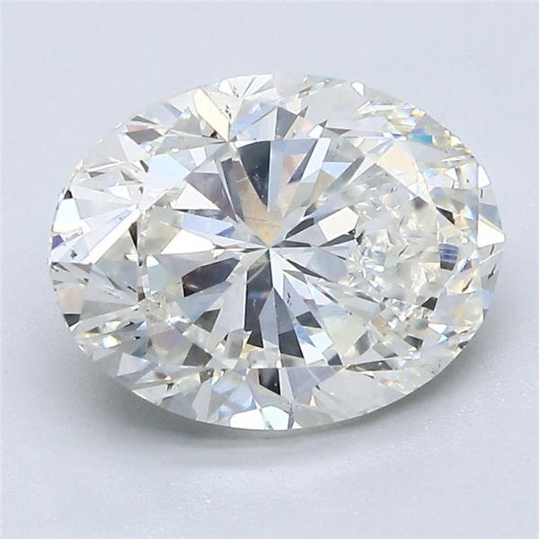 3.01ct G SI1 Good Cut Oval Diamond