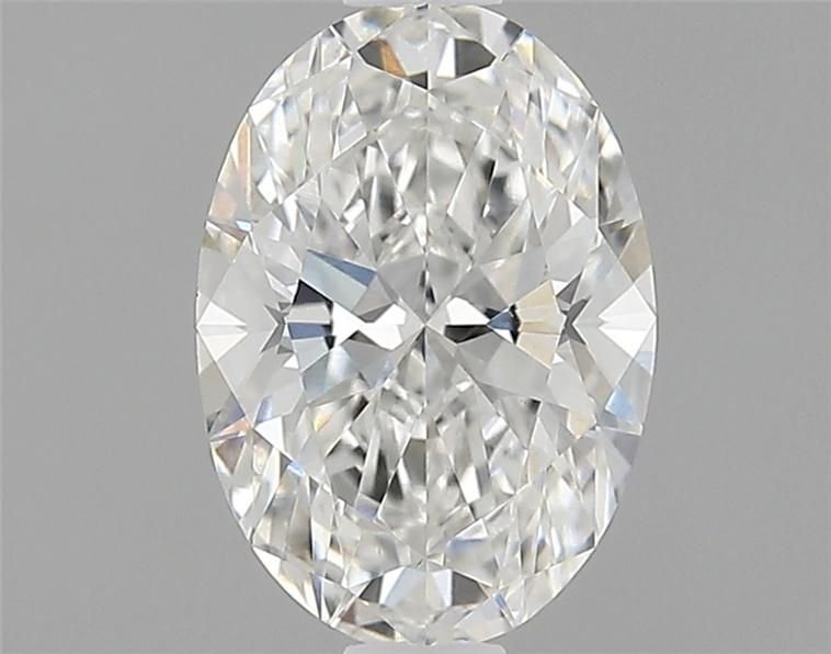 0.87ct F VS1 Rare Carat Ideal Cut Oval Lab Grown Diamond