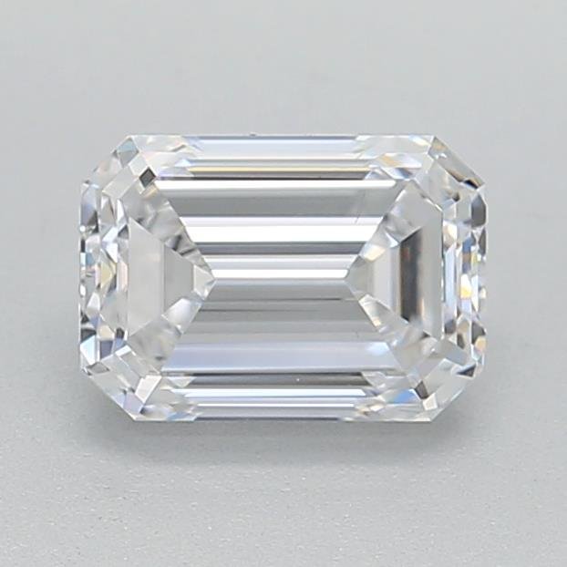 1.00ct D VS2 Excellent Cut Emerald Lab Grown Diamond