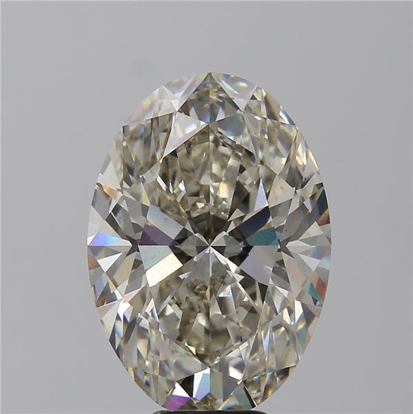 9.36ct J VS2 Rare Carat Ideal Cut Oval Lab Grown Diamond