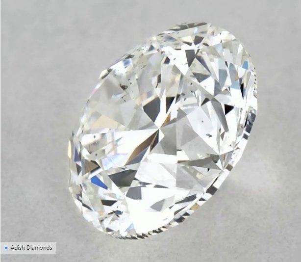 0.61ct E SI2 Very Good Cut Round Diamond