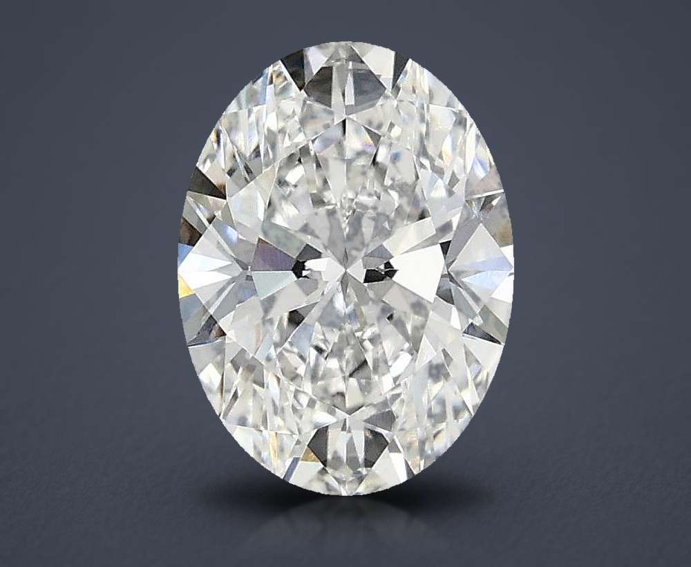 1.47 Carat Oval Lab Diamond