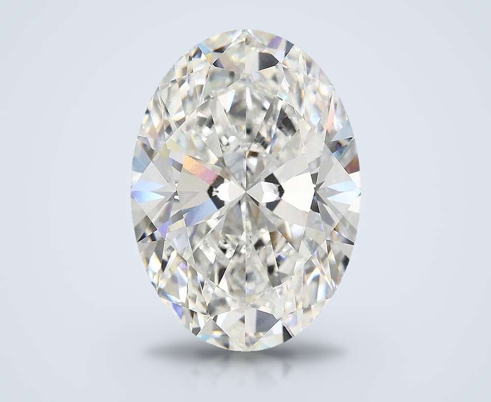 8.69 Carat Oval Lab Diamond