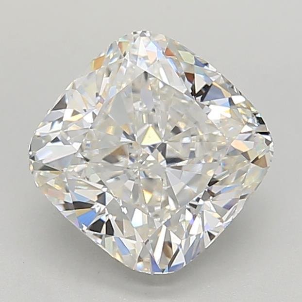 3.00ct G VS2 Rare Carat Ideal Cut Cushion Lab Grown Diamond