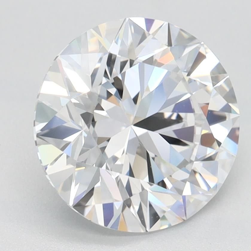 2.37ct D VVS2 Rare Carat Ideal Cut Round Lab Grown Diamond