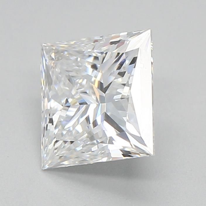 1.08ct D VVS2 Rare Carat Ideal Cut Princess Lab Grown Diamond