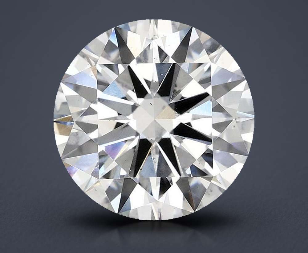 3.78 Carat Round Lab Diamond