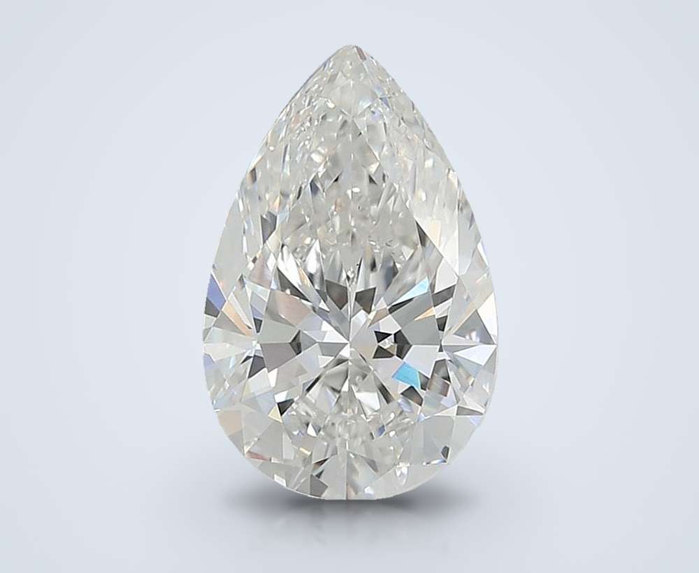 3.25 Carat Pear Lab Diamond