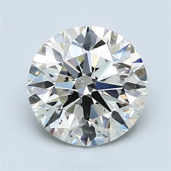 1.70ct K SI2 Rare Carat Ideal Cut Round Diamond