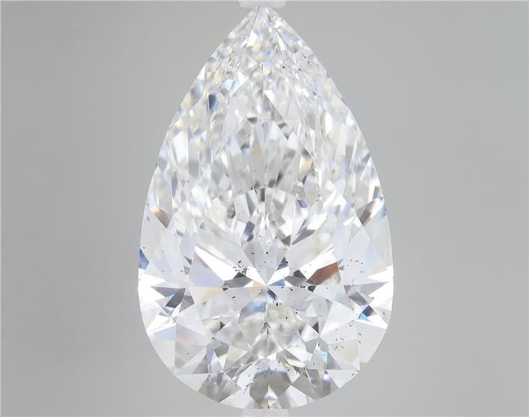 13.53ct E SI1 Rare Carat Ideal Cut Pear Lab Grown Diamond