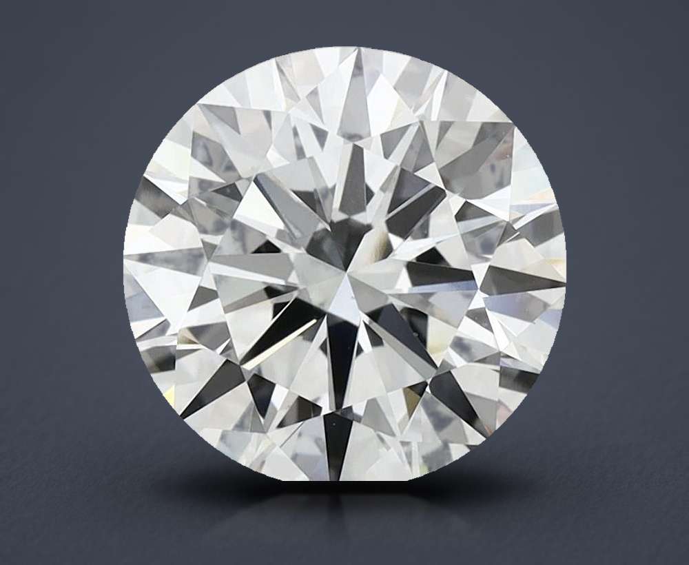3.26 Carat Round Lab Diamond