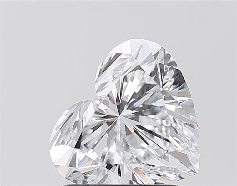 1.59ct D VVS2 Rare Carat Ideal Cut Heart Lab Grown Diamond