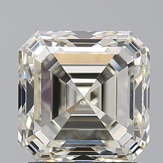 2.20ct J VS2 Rare Carat Ideal Cut Asscher Diamond