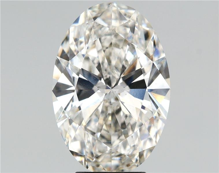 5.03ct I VS2 Rare Carat Ideal Cut Oval Lab Grown Diamond