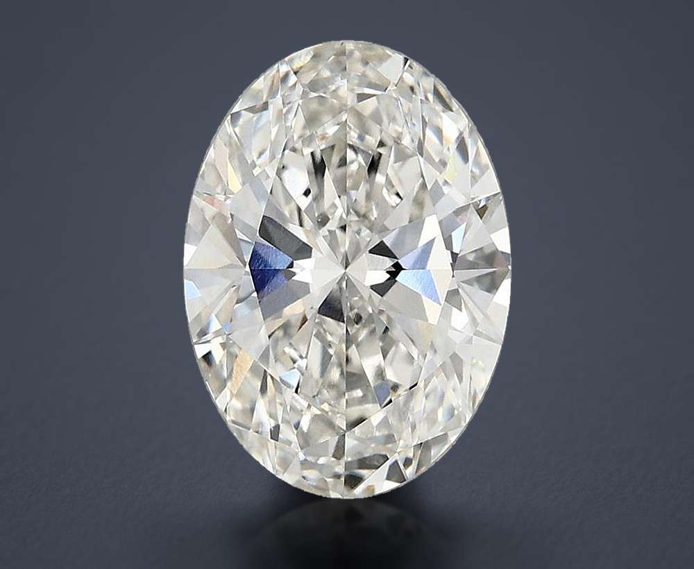 3.00 Carat Oval Lab Diamond