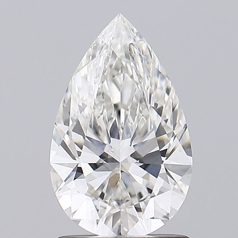 1.29ct G VS2 Rare Carat Ideal Cut Pear Lab Grown Diamond