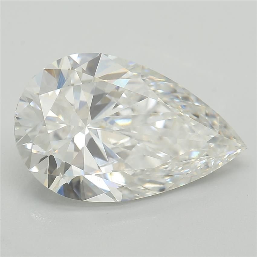 2.40ct E VS1 Rare Carat Ideal Cut Pear Lab Grown Diamond